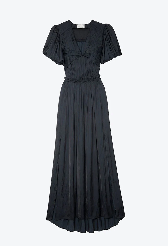 Reina Satin Dress - Image 6