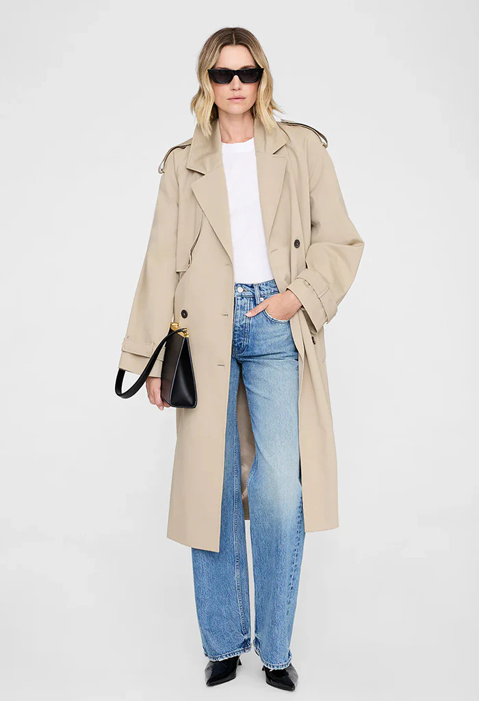 Rickie Maxi Trench - Beige - Image 3