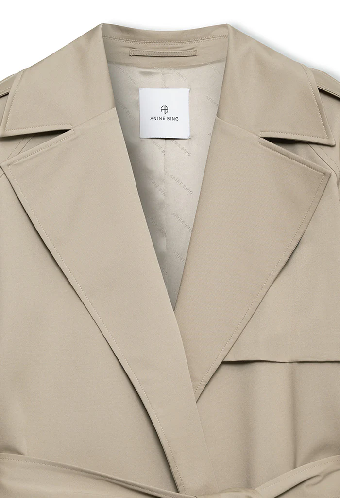Rickie Maxi Trench - Beige - Image 4