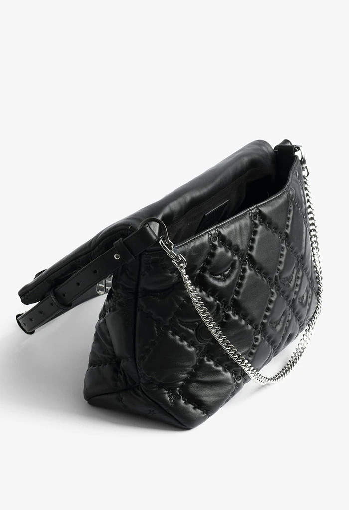 Rocky XL Quilted Monogram - Black - Image 5