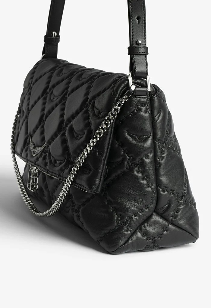 Rocky XL Quilted Monogram - Black - Image 6