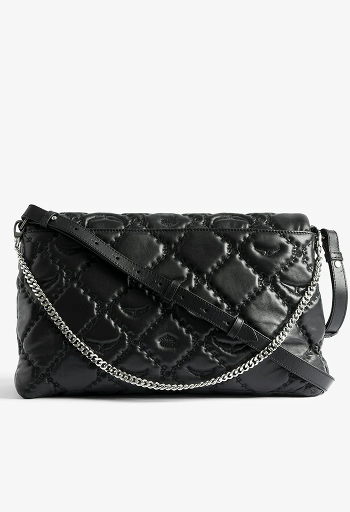 Rocky XL Quilted Monogram - Black - Image 8