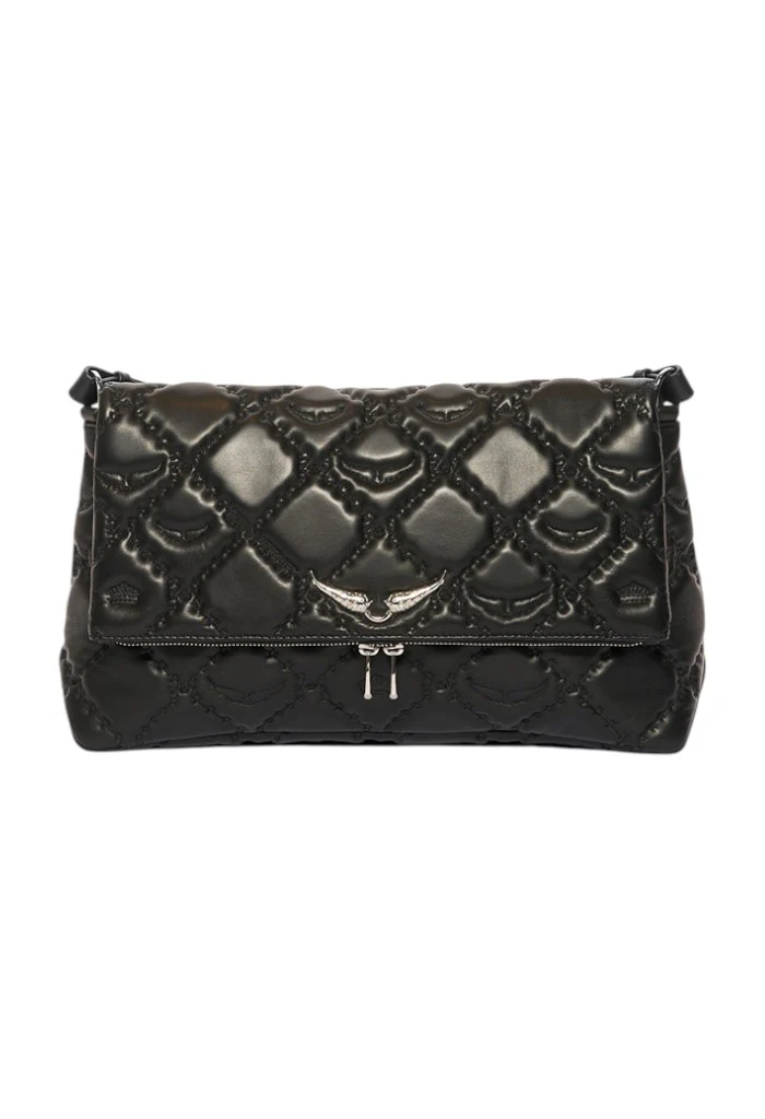 Rocky XL Quilted Monogram - Black - Image 9