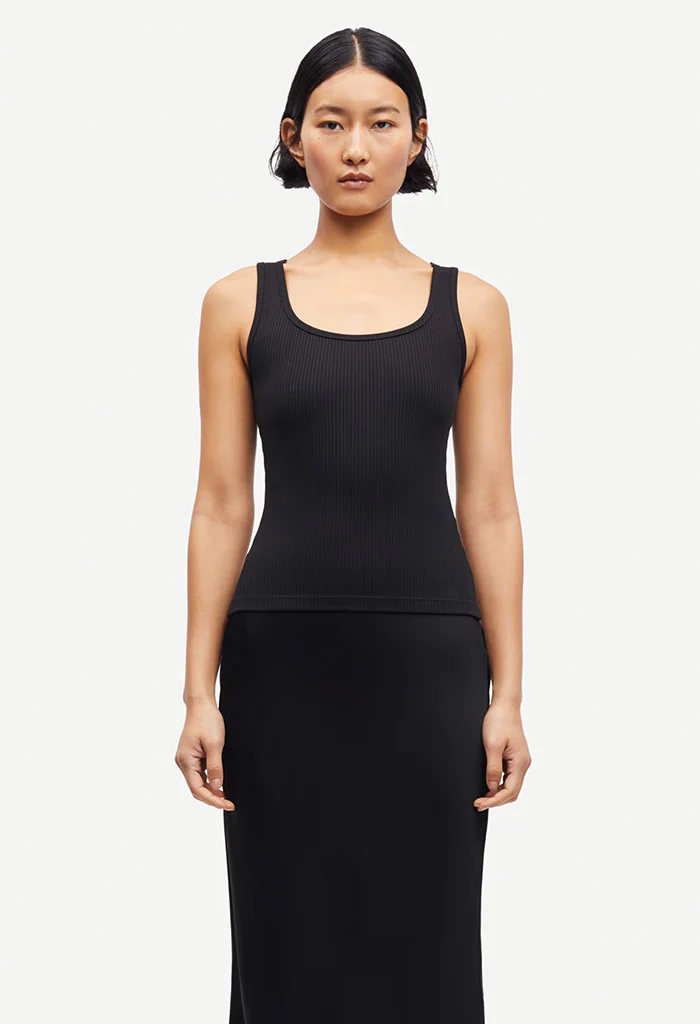 Saamanza Tank Top - Black - Image 2