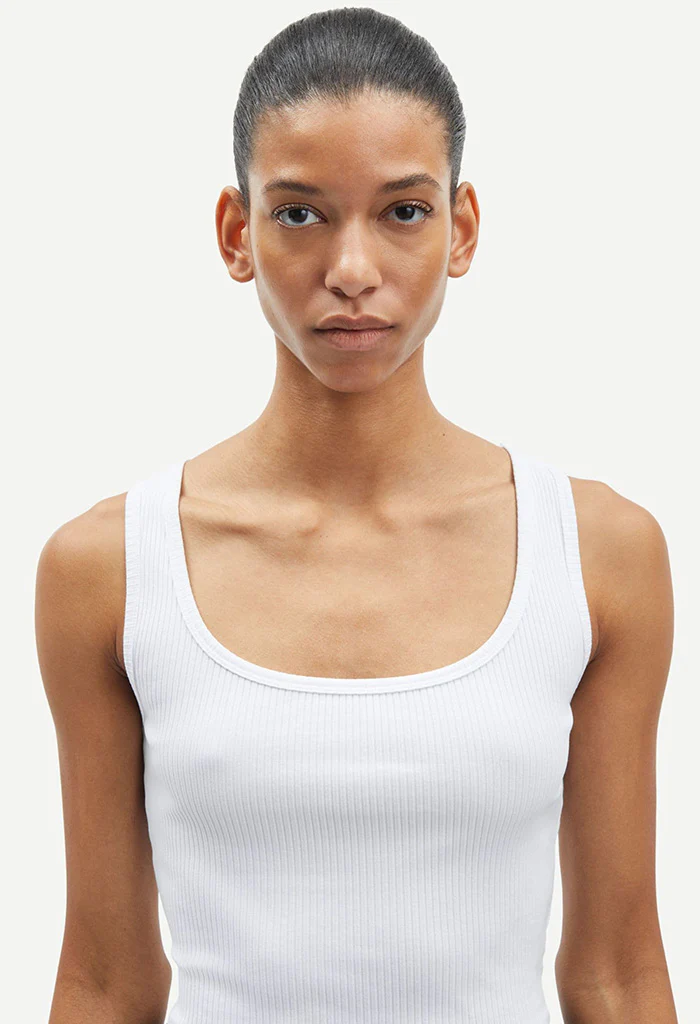 Saamanza Tank Top - White - Image 3