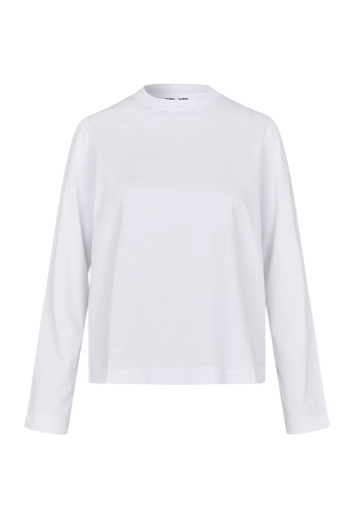 Sacamino LS T-Shirt - White
