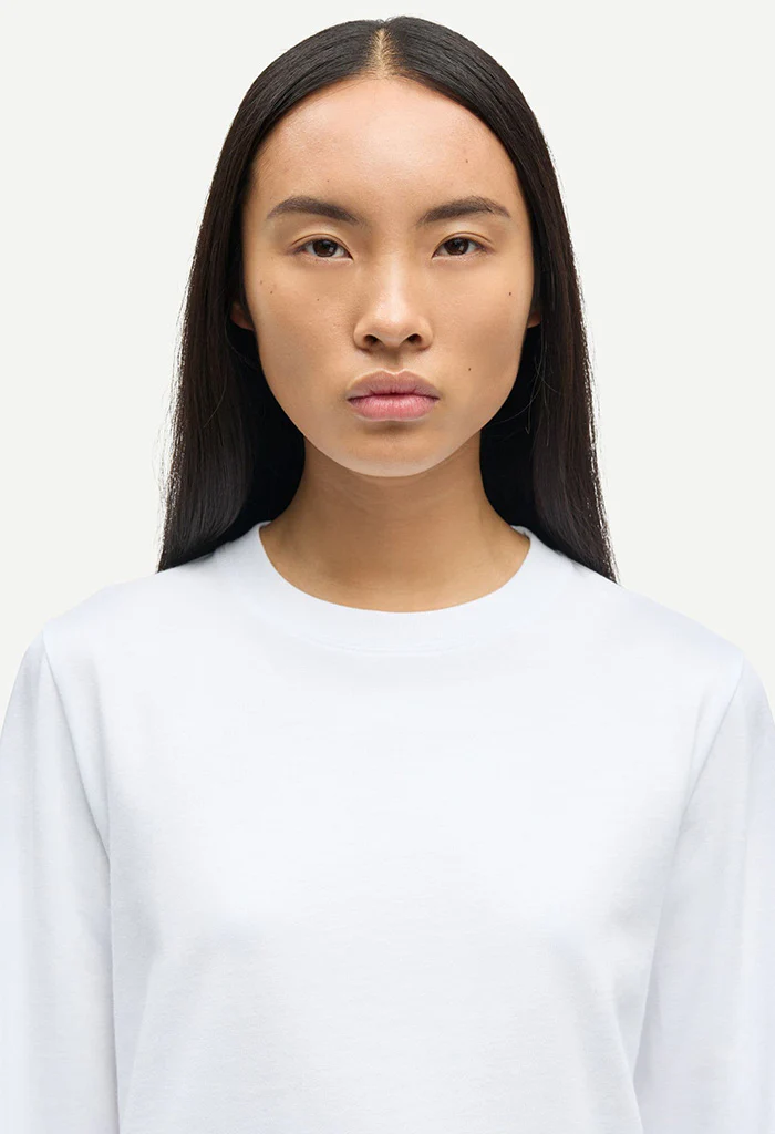 Sacamino LS T-Shirt - White - Image 4