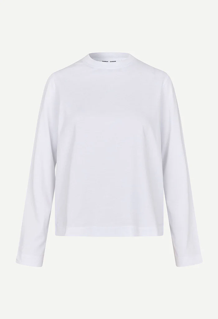 Sacamino LS T-Shirt - White - Image 7