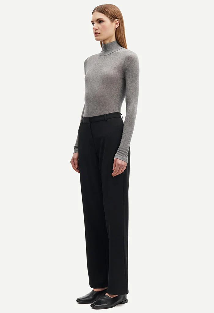 Sadou T-N T-Shirt - Grey Mel - Image 3