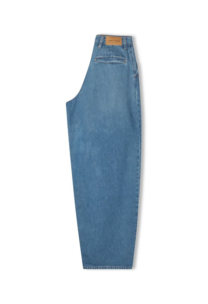 Saharper Pleat Jeans - Fluid Denim - Image 4
