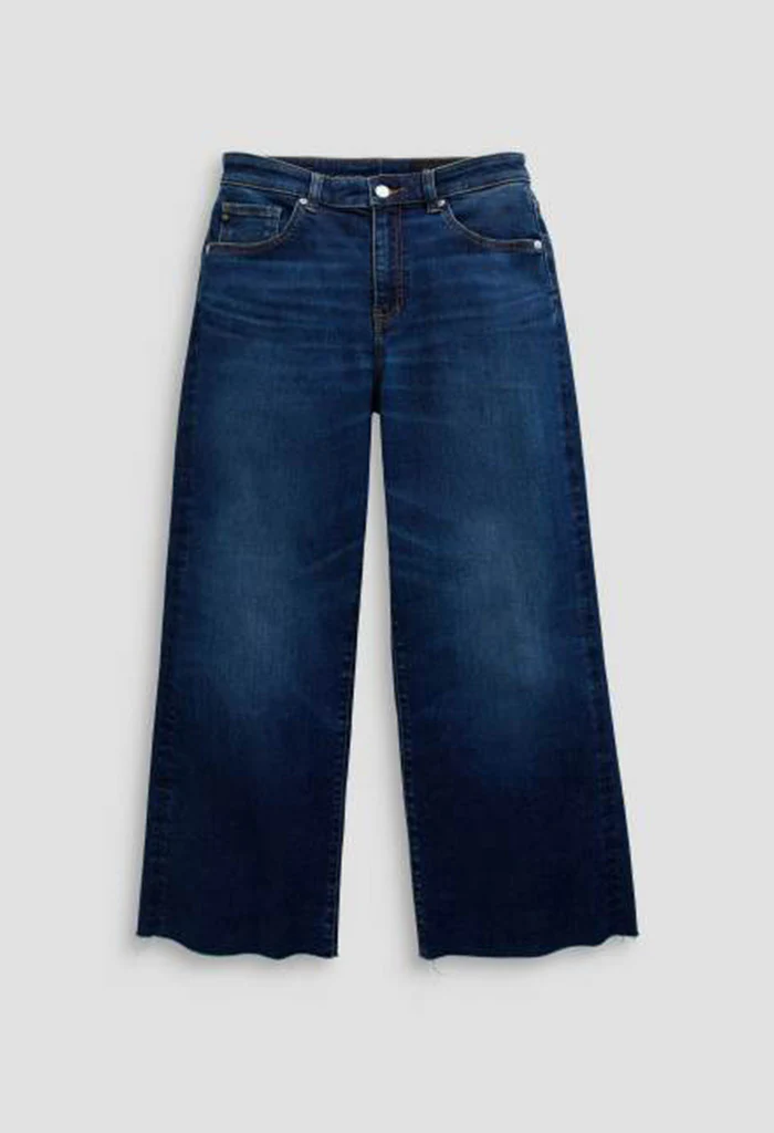 Saige Wide Leg Crop Jean - Outspoken - Image 8