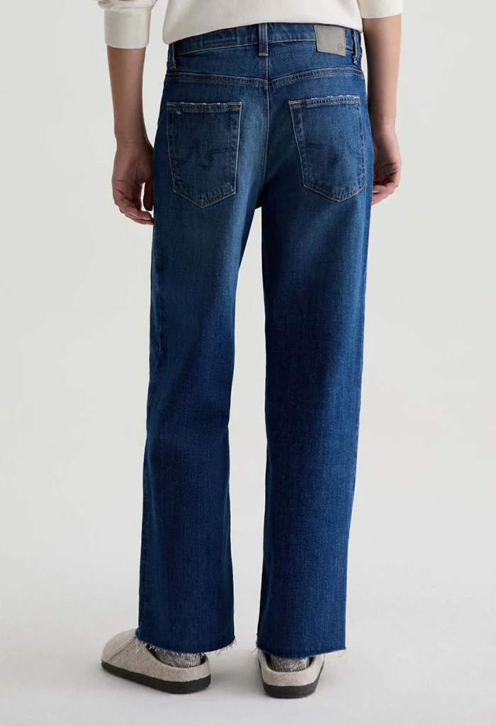 Saige Wide Leg Crop Jean - Watermist - Image 6