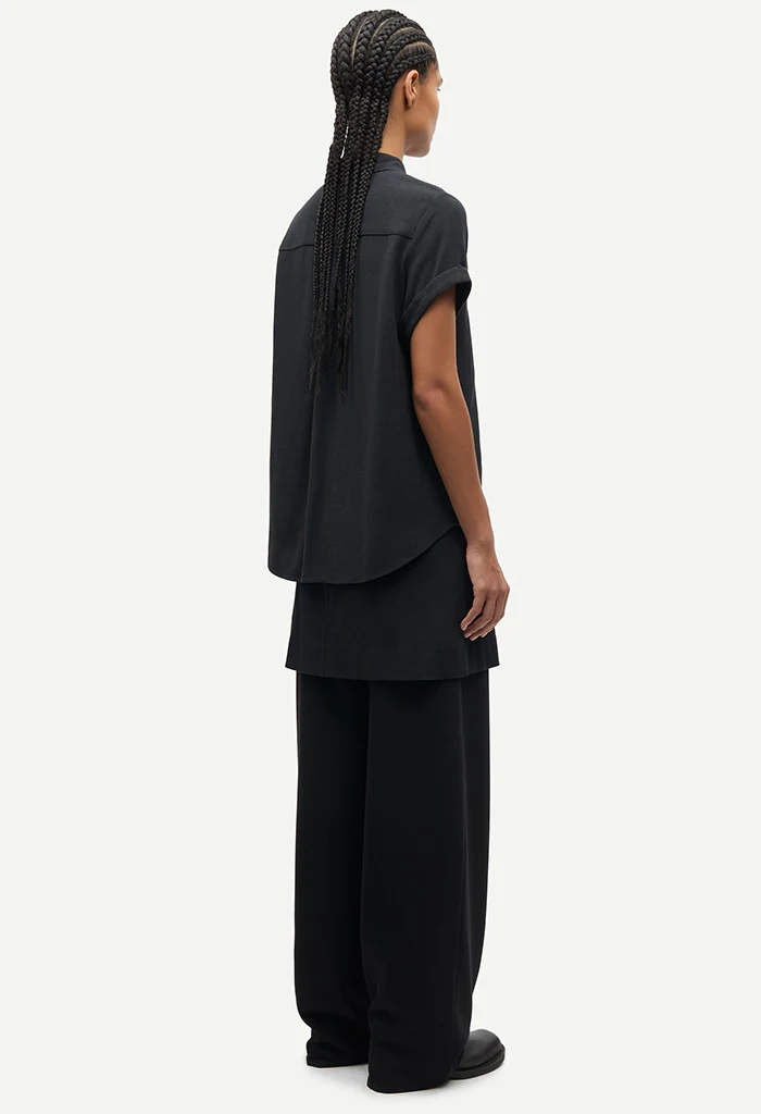 Samajana SS Shirt - Black - Image 3