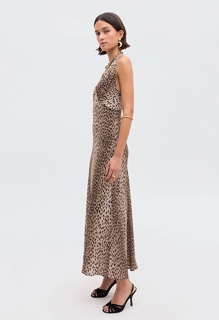 Sandrine Dress - Antelope Spot Black - Image 5