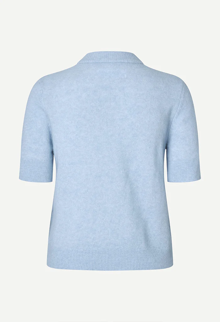 Sanoura SS Cardigan - Cashmere Blue - Image 8