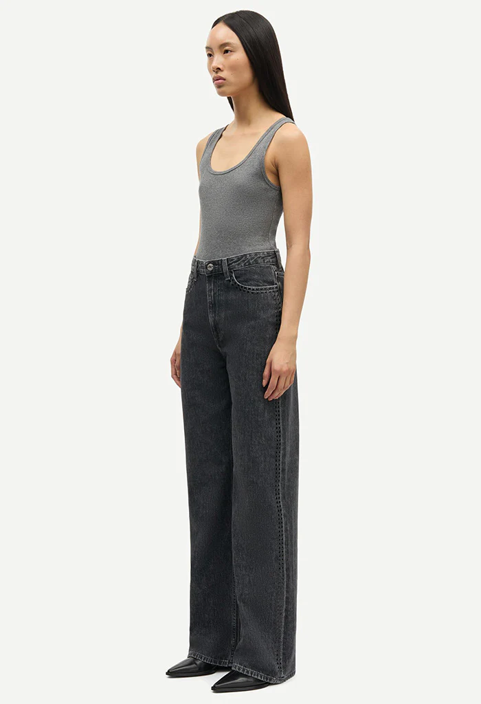 Sashelly Jeans Studs - Grey Cloud - Image 5