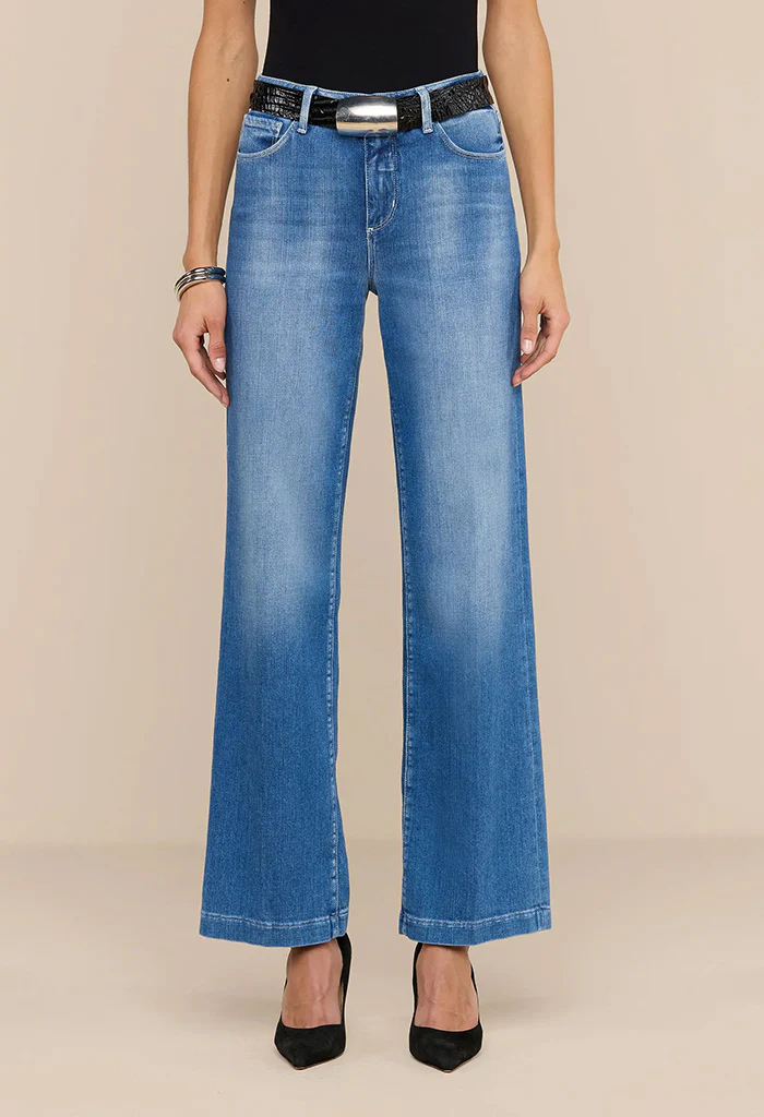 Scottie Wide-Leg Jean - Sullivan - Image 3