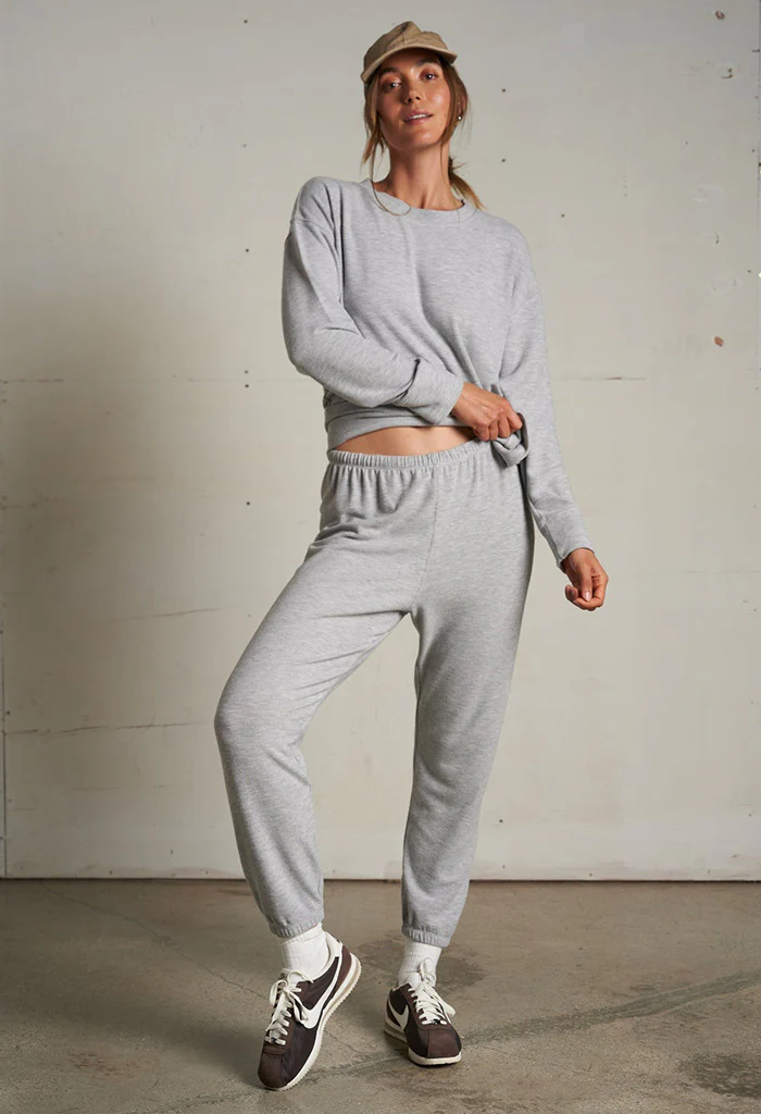 Selma Sweatshirt - Heather Grey - Image 3