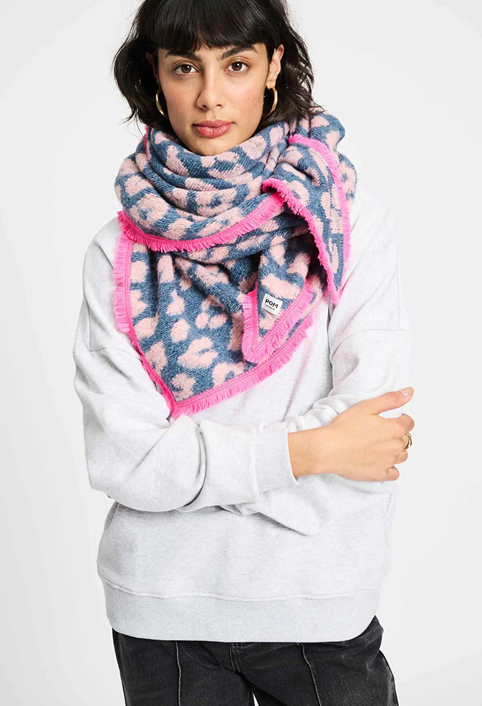 Shawl - leopard Grey - Image 2