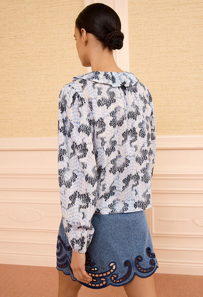 Siena LS Cotton Top - Ciel - Image 5