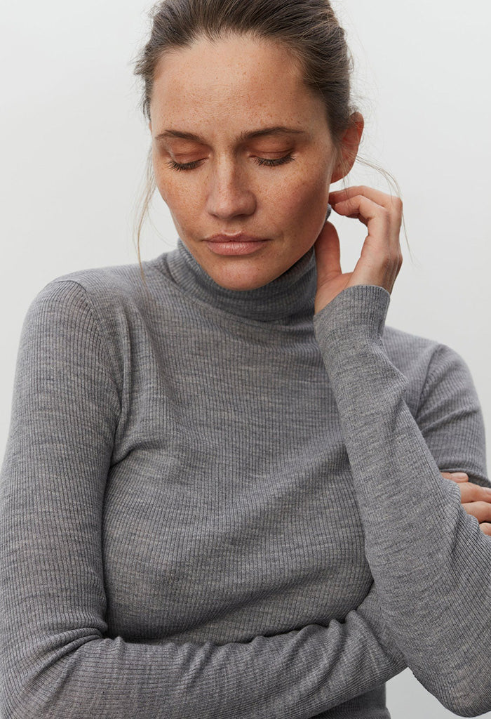 Sierra Top - Grey Melange - Image 3