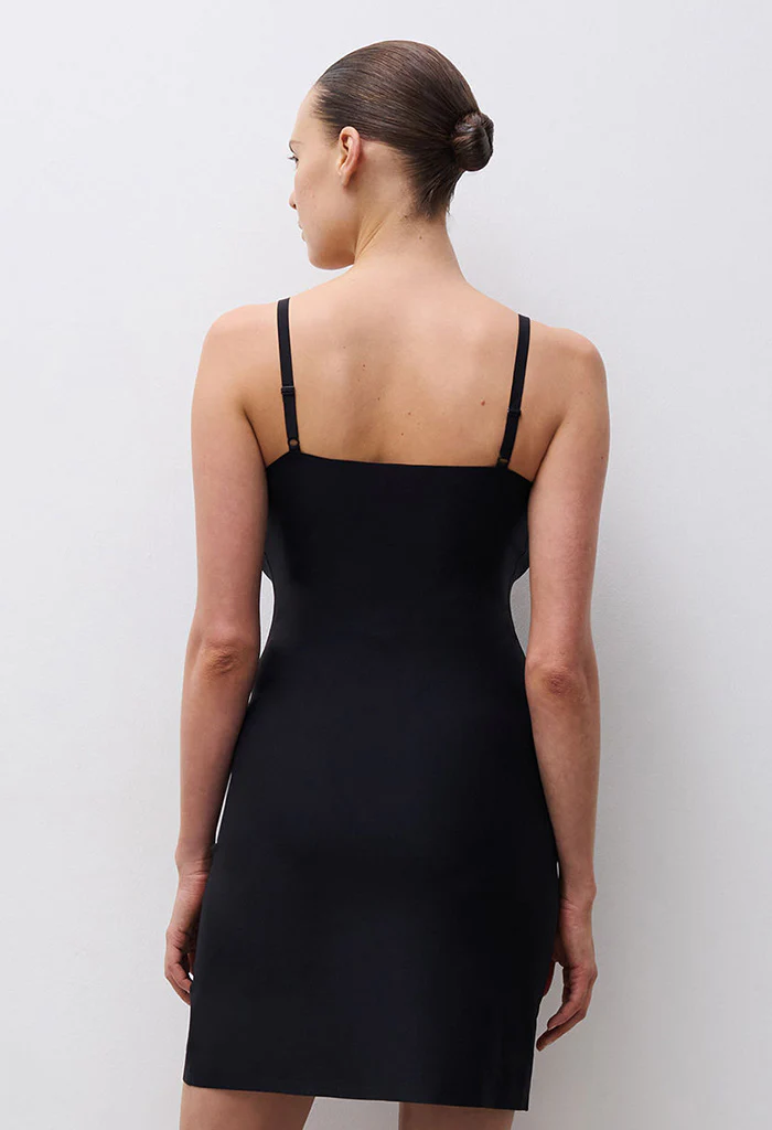 Slip Dress - Black - Image 5