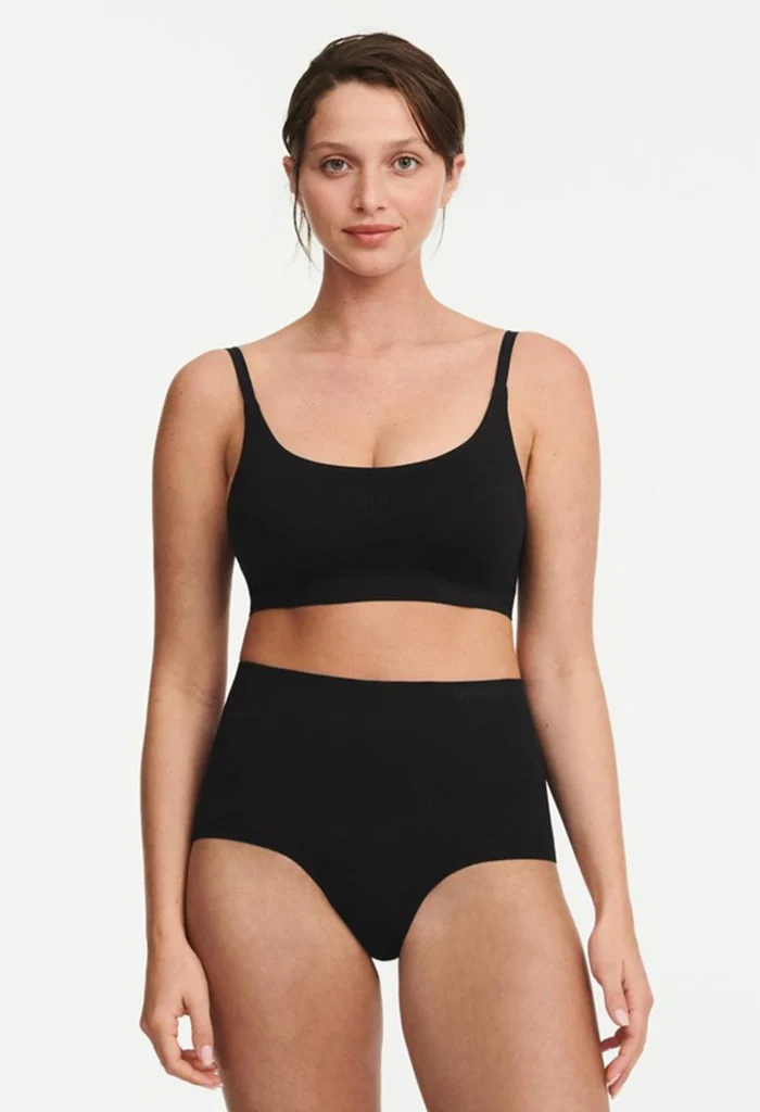 Smooth Comfort High Waisted Brief - Black - Image 5