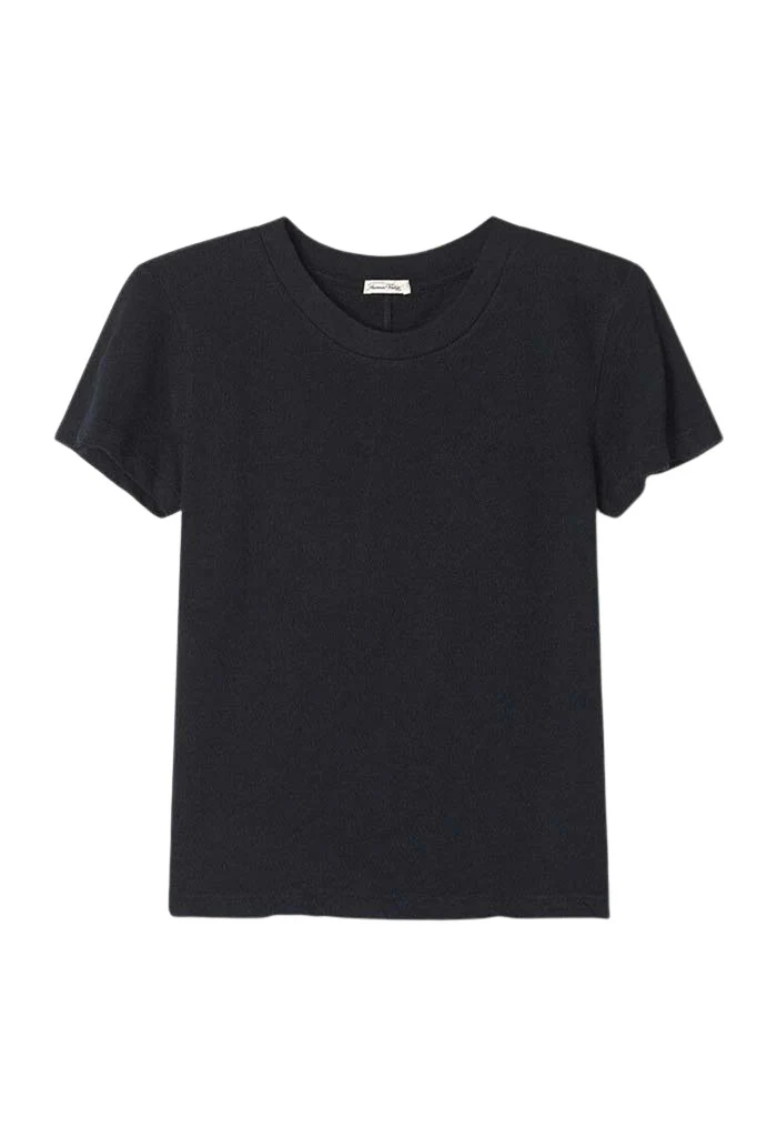 Sonoma Round Collar T-shirt - Black