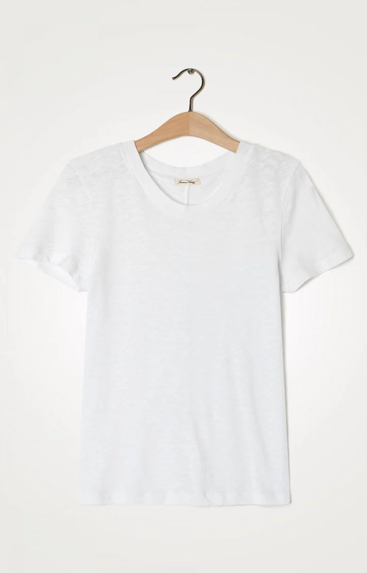 Sonoma Round Collar T-shirt - White - Image 7