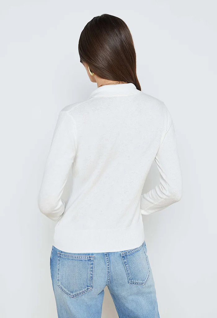 Sterling Sweater - White and Gold - Image 6