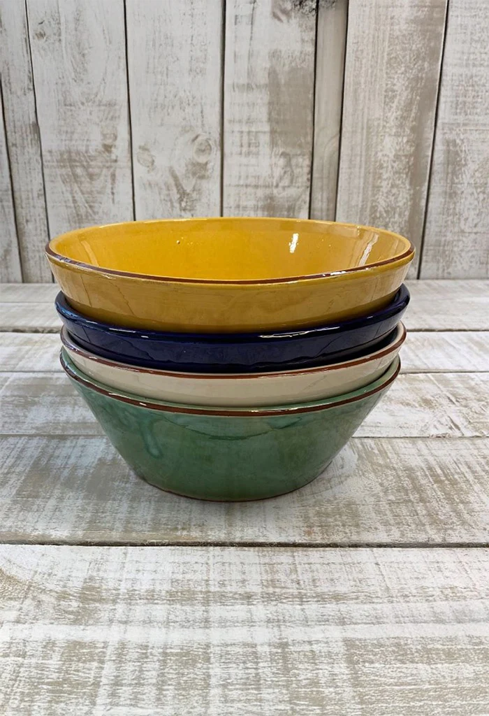 Straight Sided Bowl Creme 25cm - Image 2