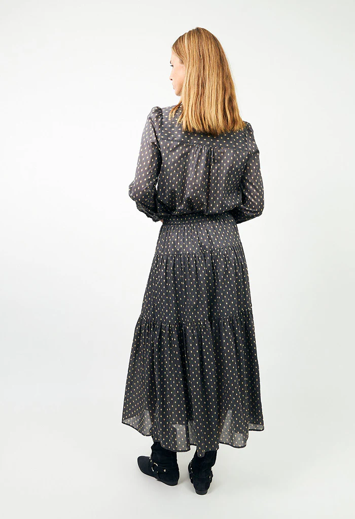 Sunset Maxi Skirt - Washed Black - Image 4