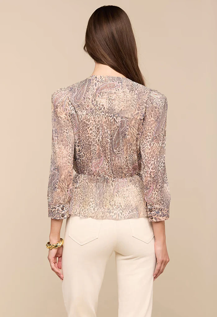 Suri Top - Tan/Mauve Valencia Leopard - Image 7