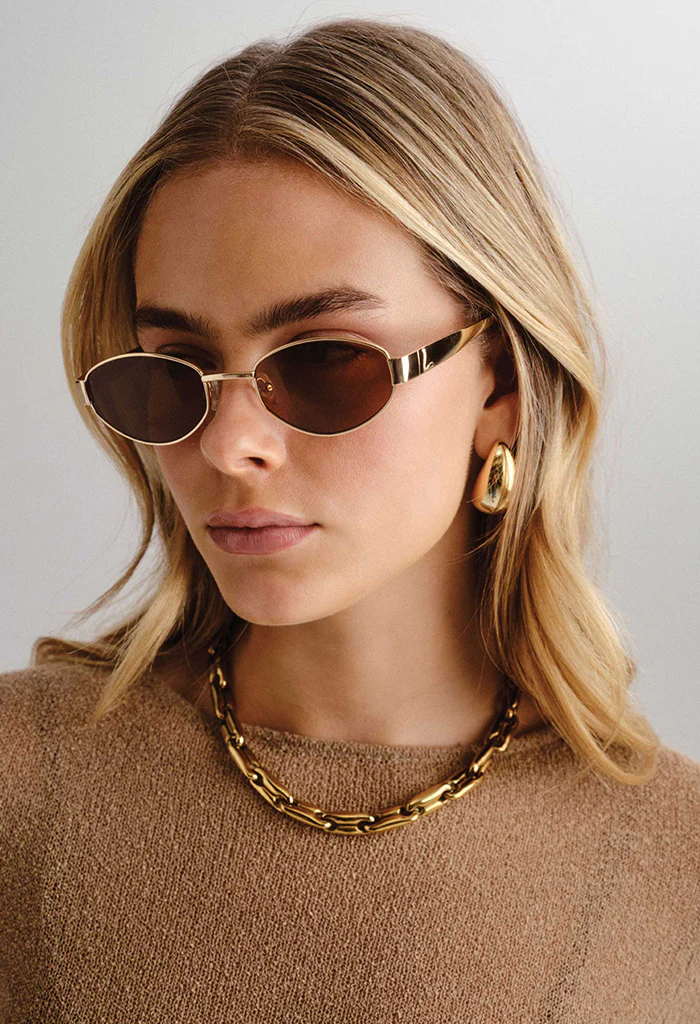 The Boston Sunglasses - Gold - Image 2