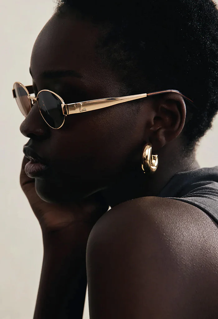 The Boston Sunglasses - Gold - Image 7