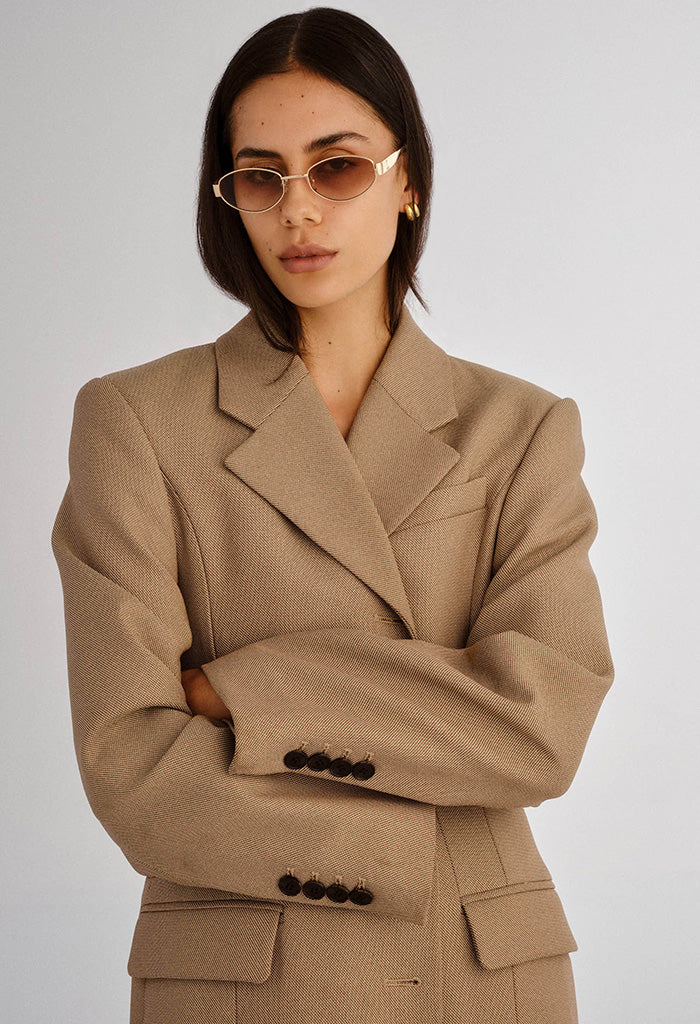 The Boston Sunglasses - Tan - Image 3