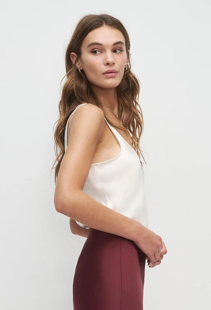 The Clean Cut Tank - Ivory - Image 5