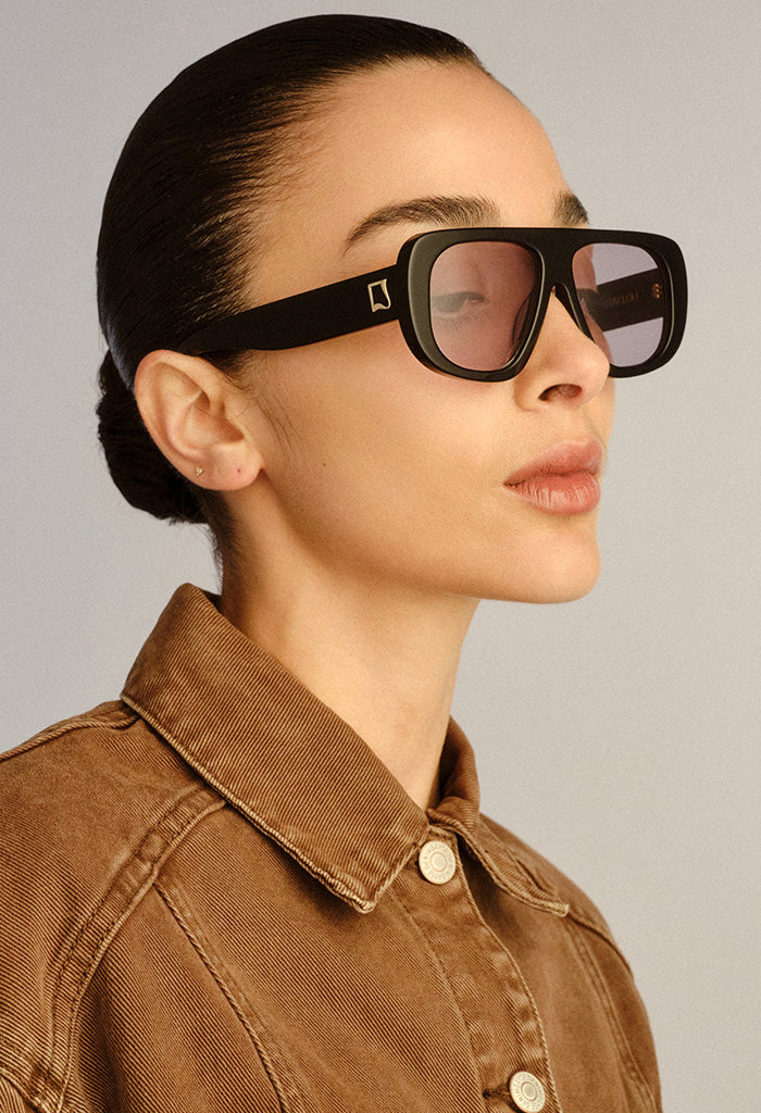 The Dionne Sunglasses - Black - Image 5