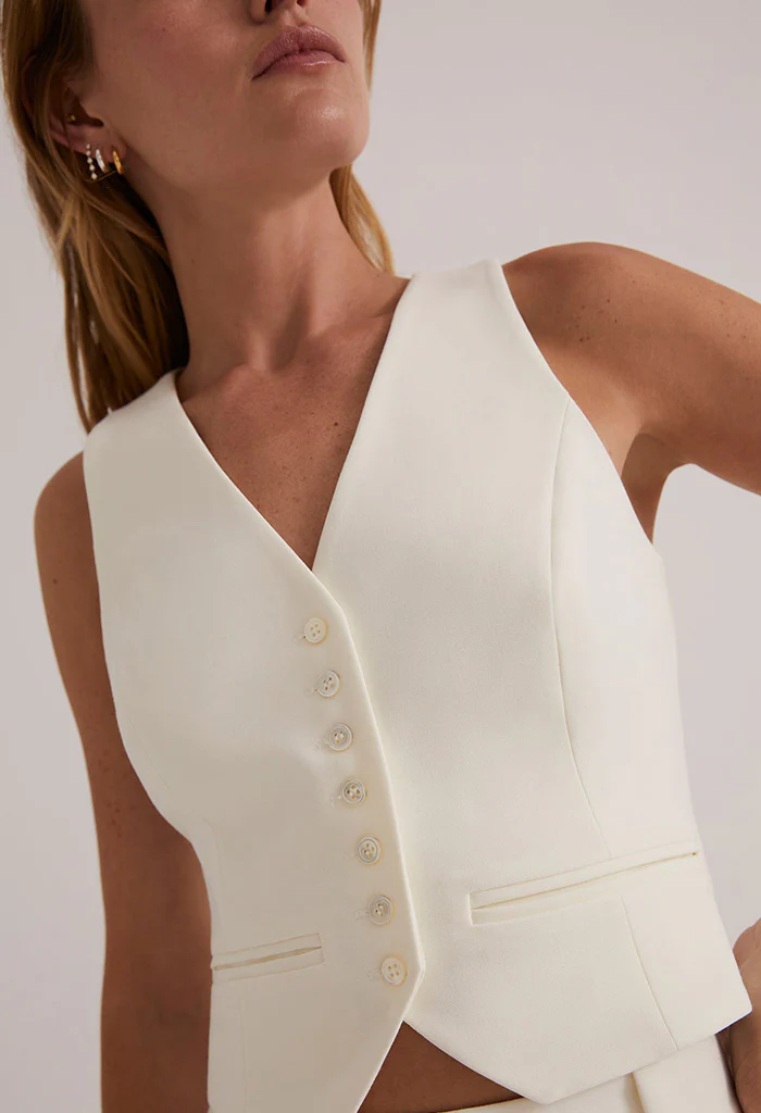 The Favorite Vest - Ivory - Image 4