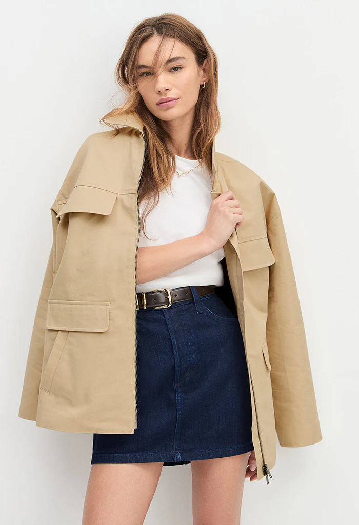 The Margaret Jacket - Beige - Image 6