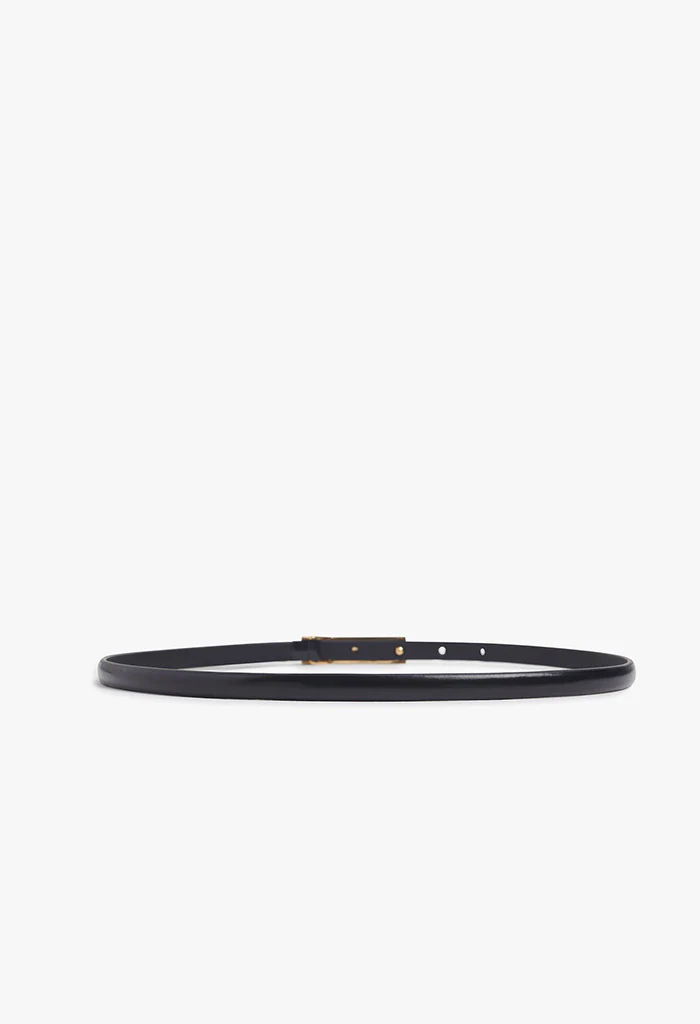 The Patent Lady Belt - Black/Gold - Image 5