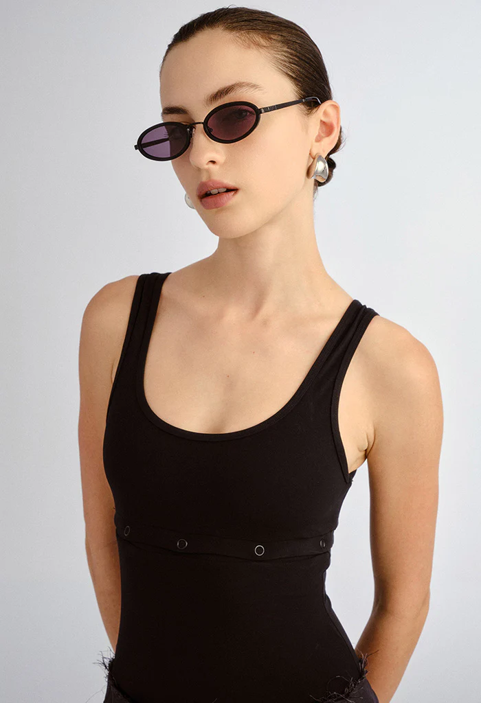 The Sage Sunglasses - Black - Image 3