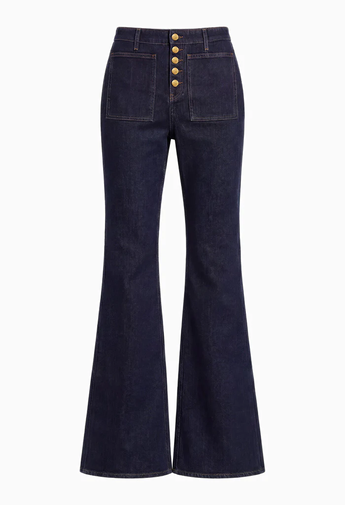 The Lou Stretch Kick Flare Jean - Tigris - Image 7
