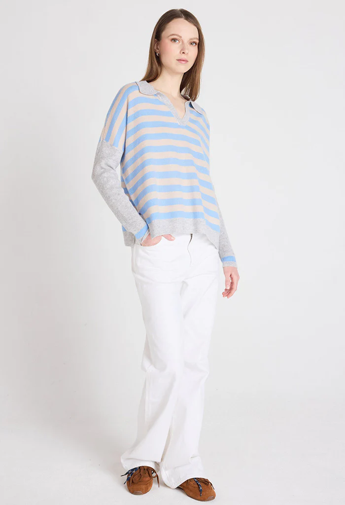 Toni Sweater - Provence Blue - Image 3