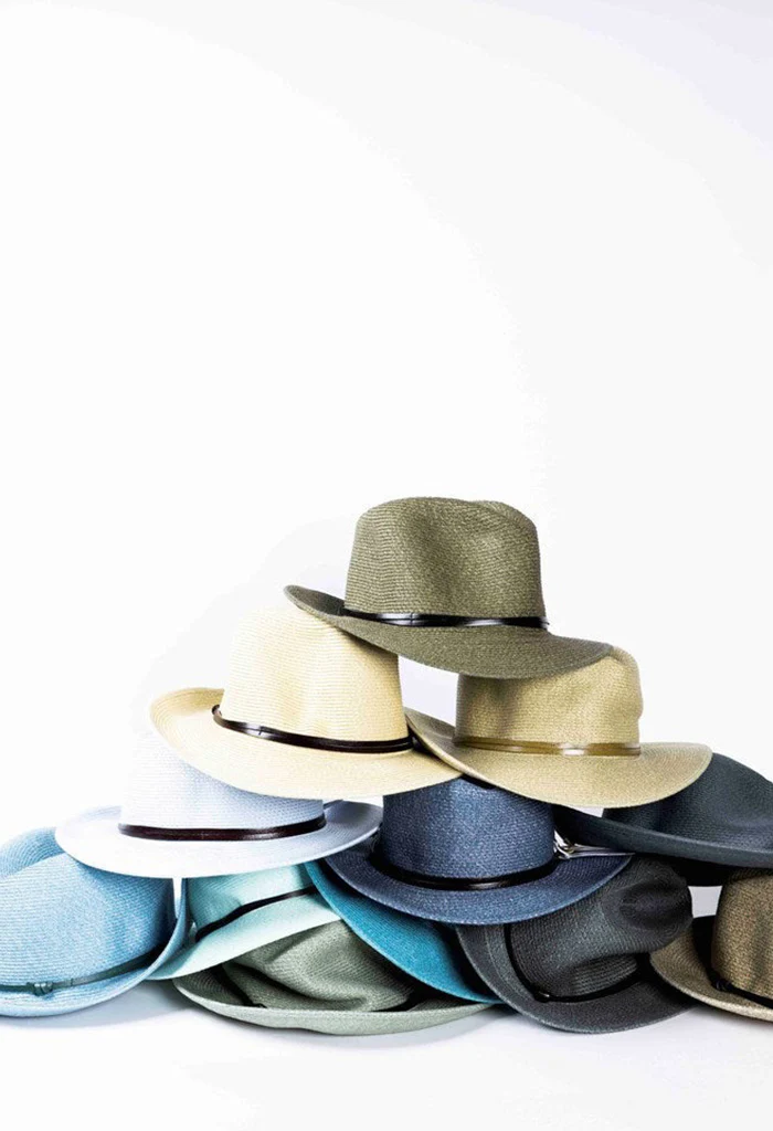 Travaux En Cours - Borsalino Mastic Hat Leather Straps - Image 3