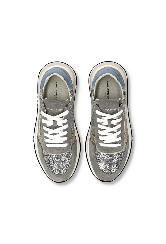Tropez 2.1 Low Woman - Glitter Argent - Image 4