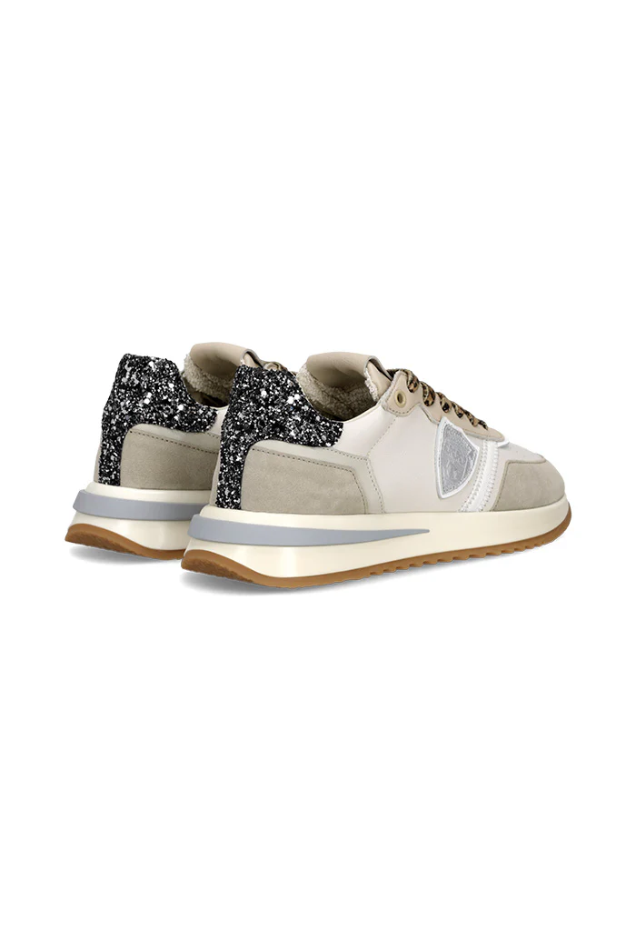 Tropez 2.1 Low Woman - Veau Glitter Sable - Image 5
