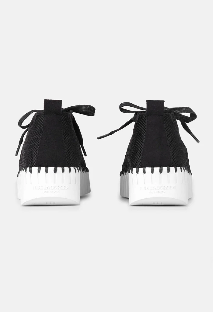 Tulip Flats With Laces - Black - Image 6