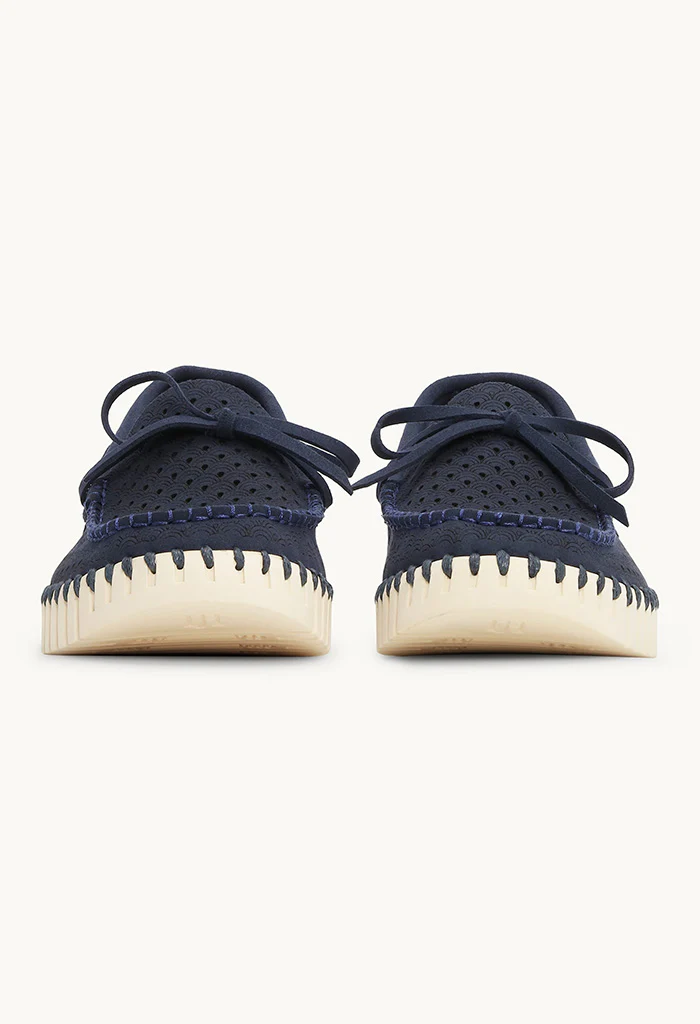 Tulip Sailor Shoe - Dark Indigo - Image 6