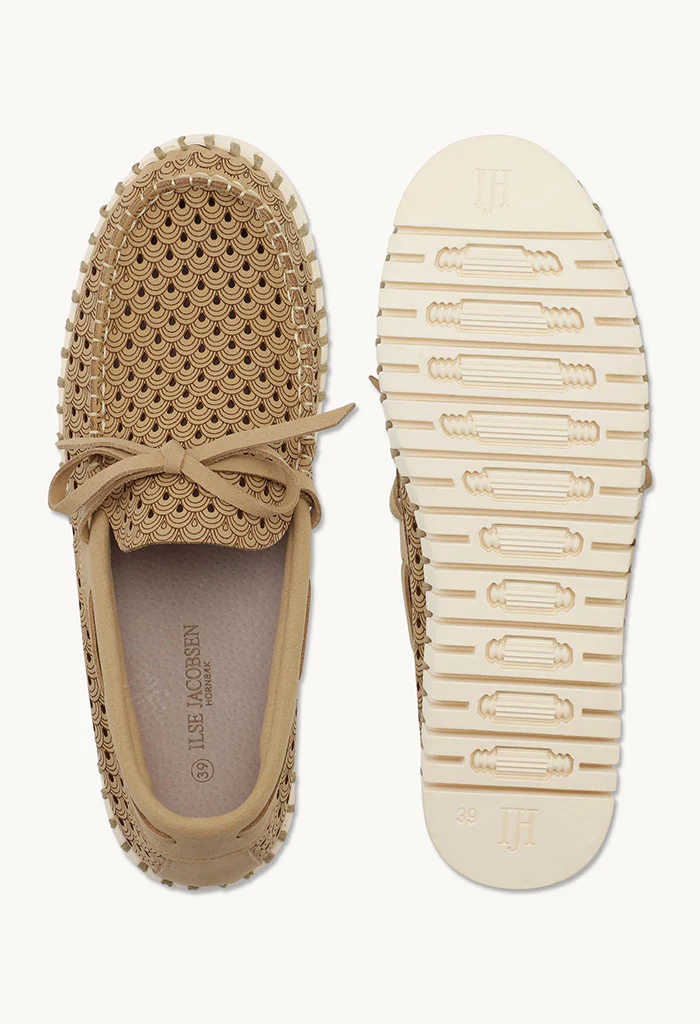 Tulip Sailor Shoe - Latte Pearled Ivory - Image 4